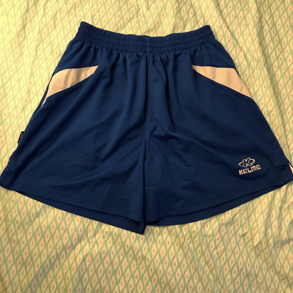 Kelme Athletic Shorts- Like New- Medium- Blue